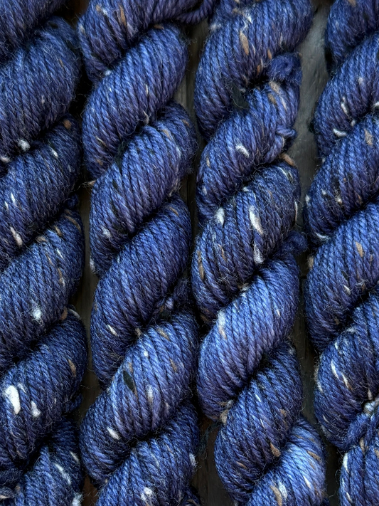 Mini DK Tweed Navy Yarn