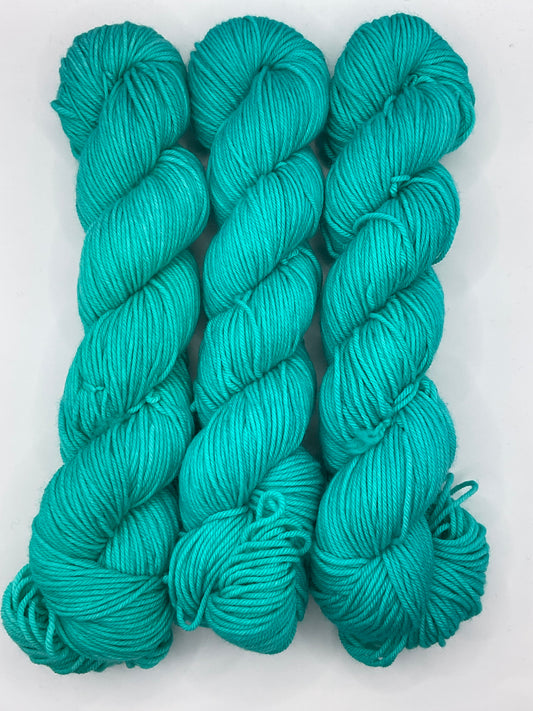 DK Bright Aqua Yarn