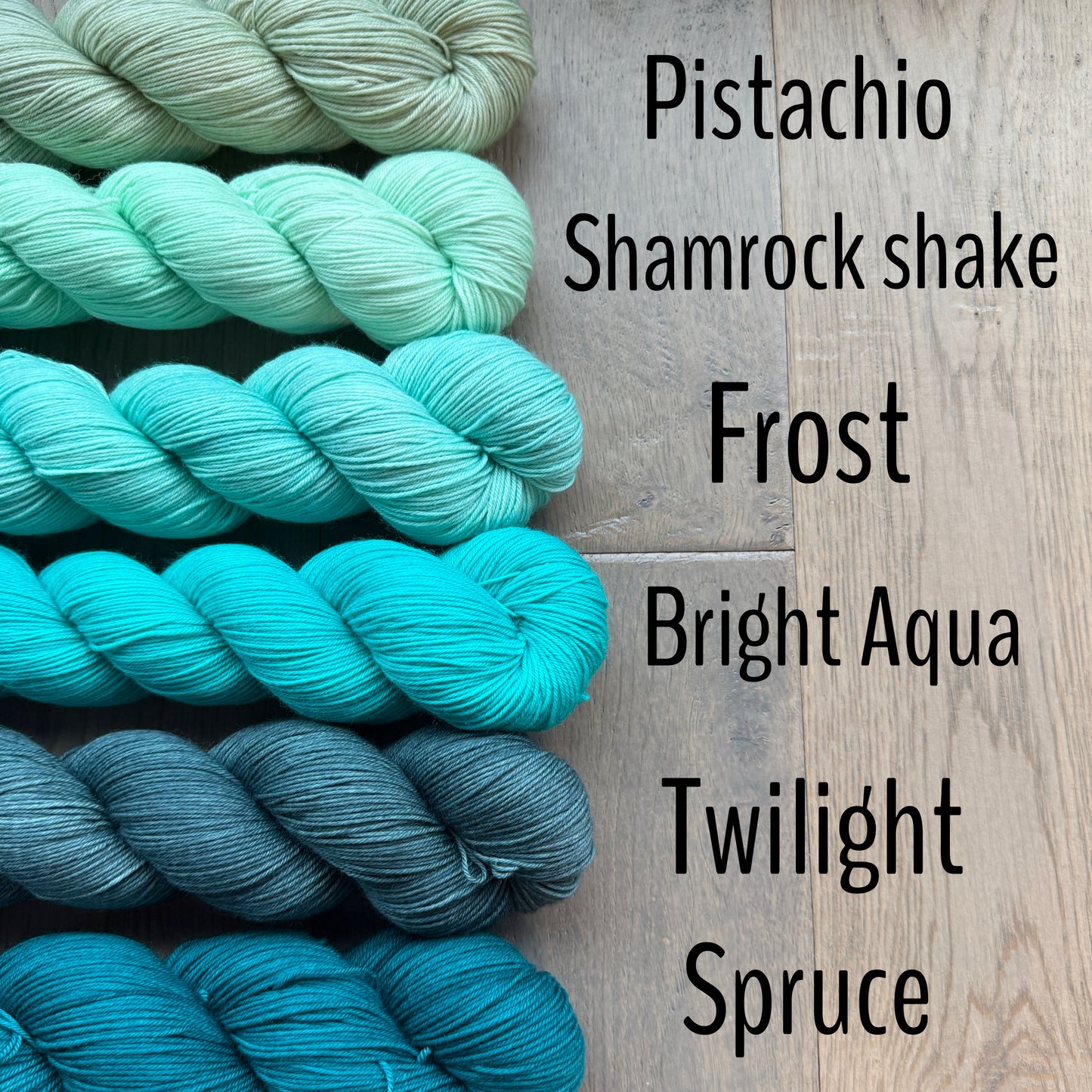 DK Bright Aqua Yarn