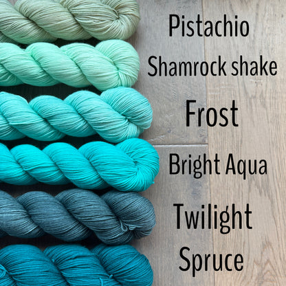 DK Bright Aqua Yarn