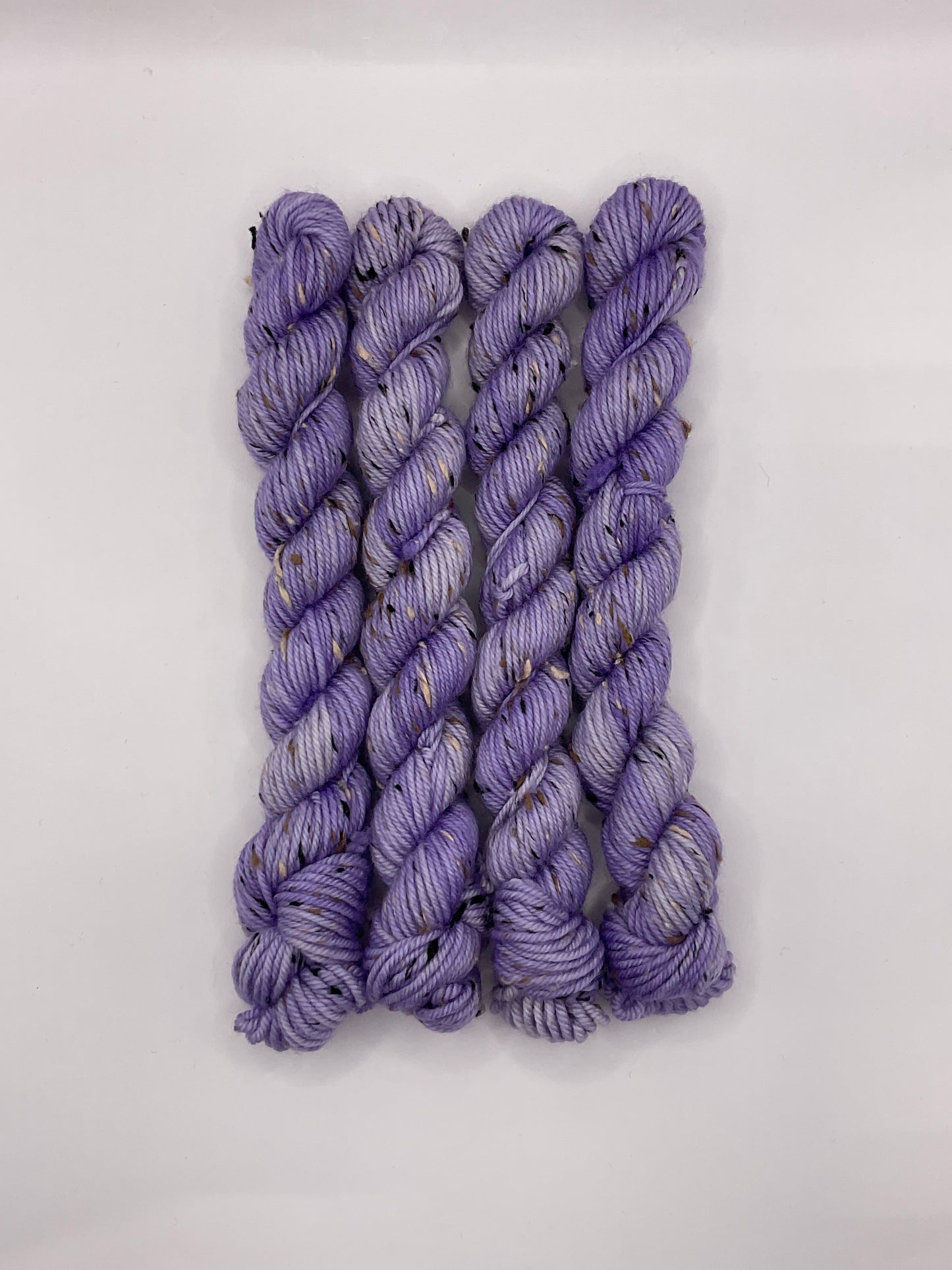 Mini DK Tweed Lilac Skein