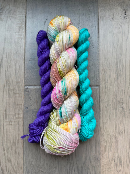 Glow Sticks Fingering Sock Set