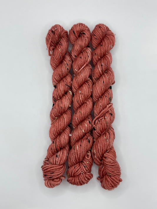 Mini DK Tweed Terracotta Skein