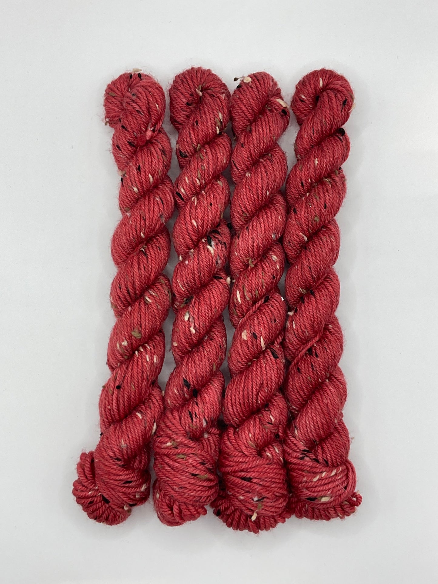 Mini DK Tweed Strawberry Skein