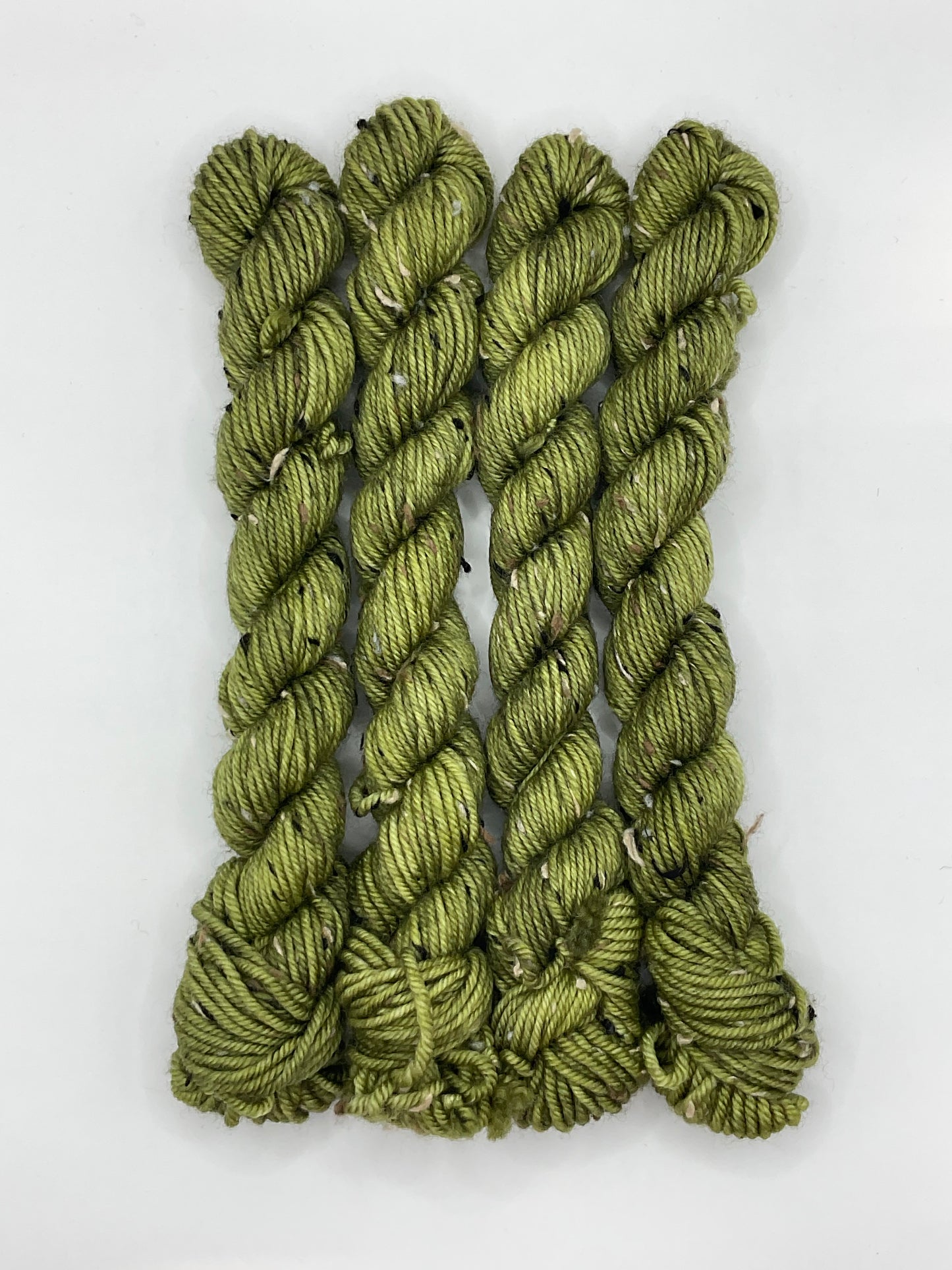 Mini DK Tweed Moss Skein