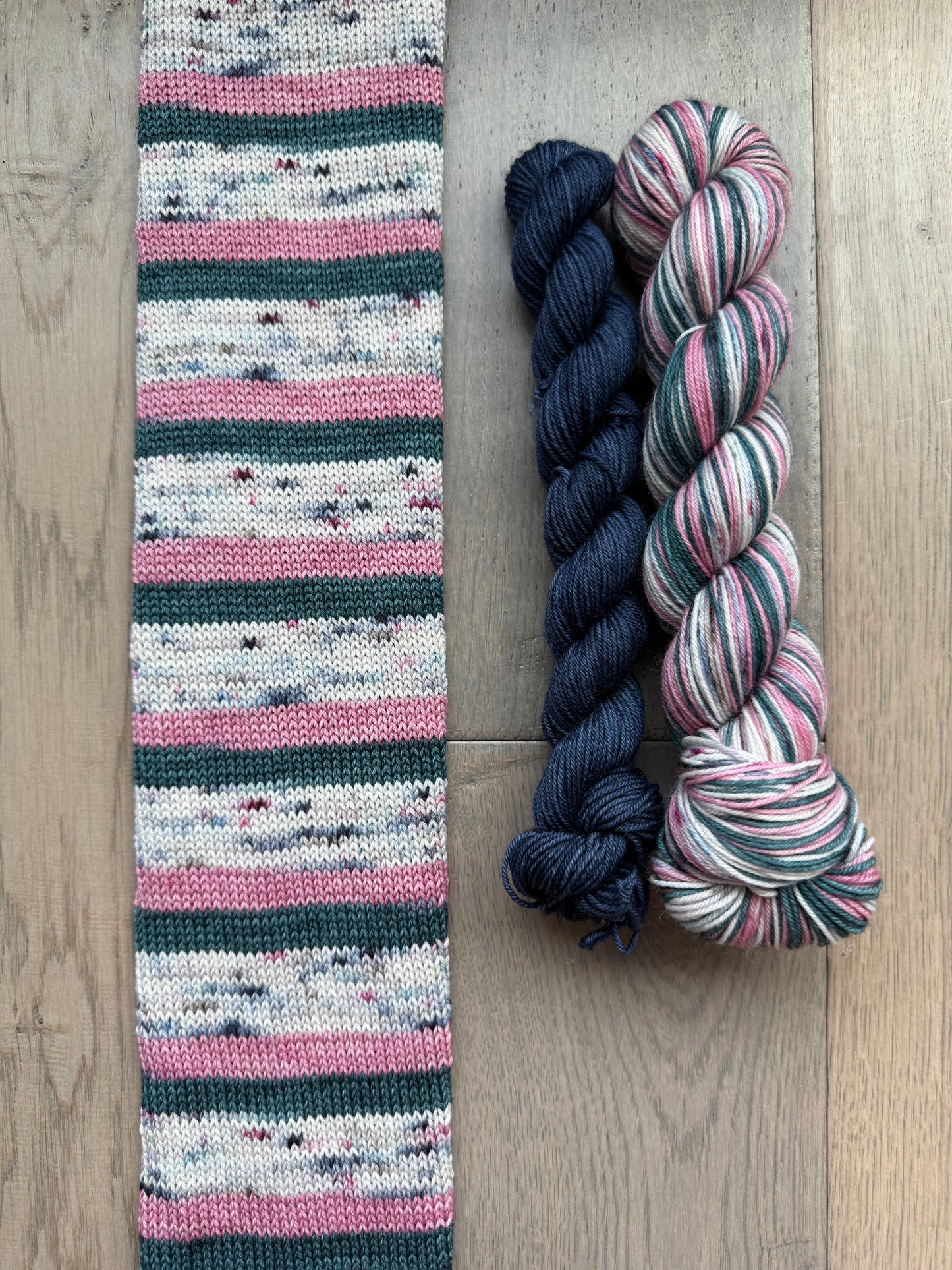 It's The Most Wonderful Time of the Year Fingering Self-Striping Sock Set