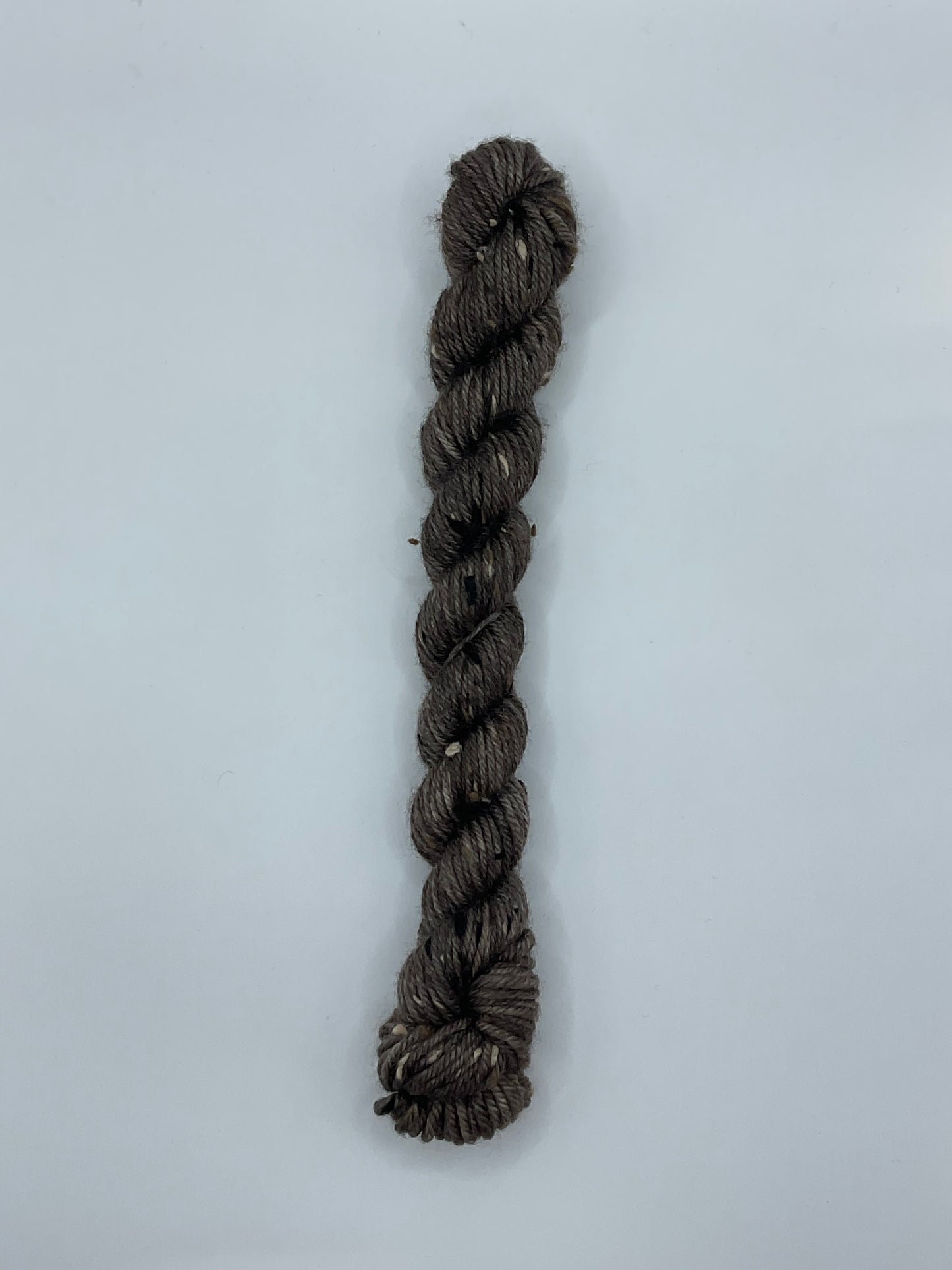 Mini DK Tweed Chocolate Skein