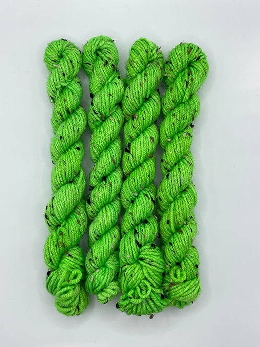 Mini DK Tweed Limeaide Skein