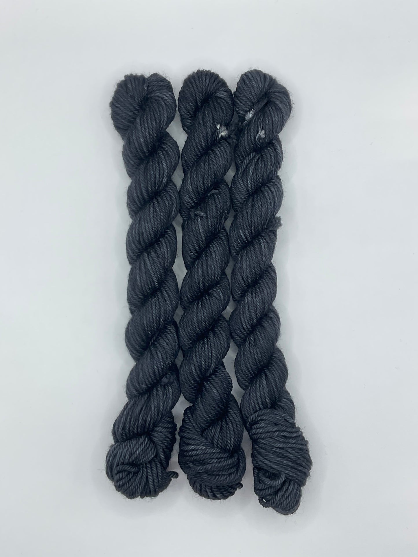 Mini DK Charcoal Skein