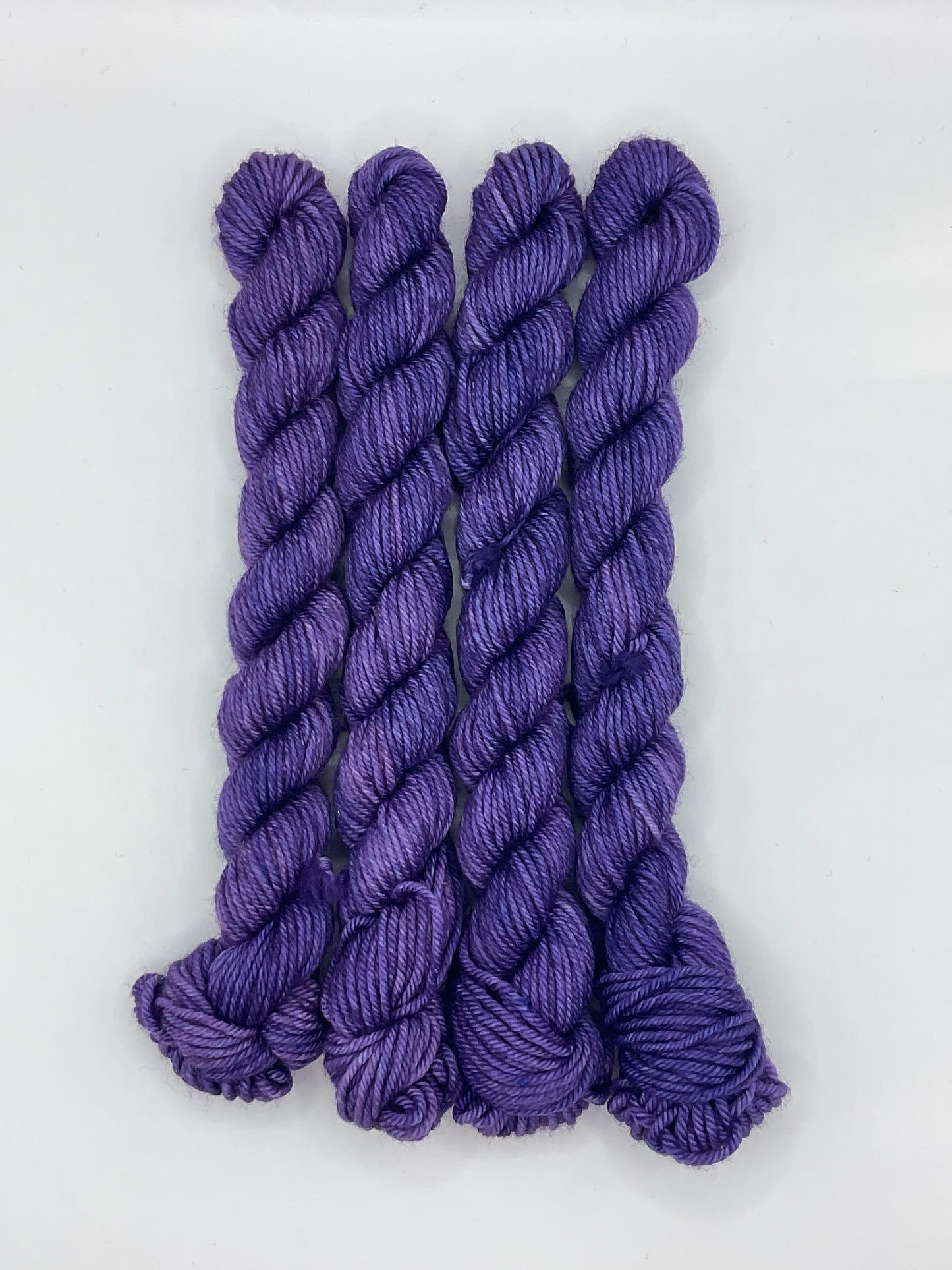 Mini DK Eggplant Skein