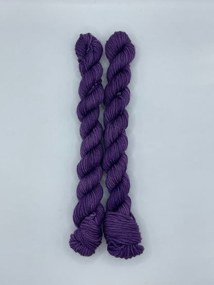 Mini DK Purple Skein