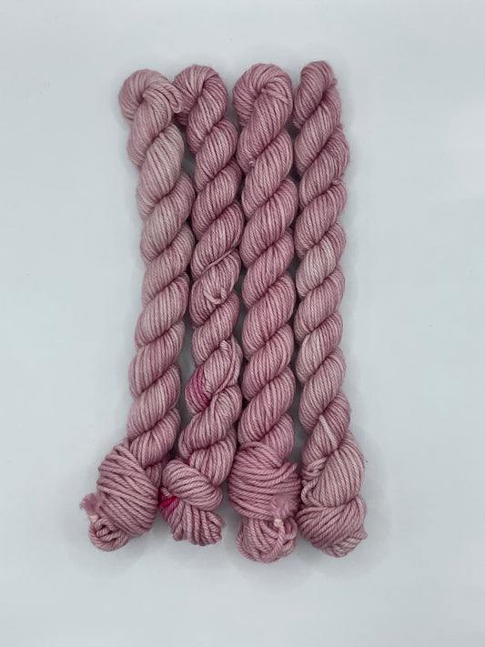 Mini DK Dusty Rose Skein