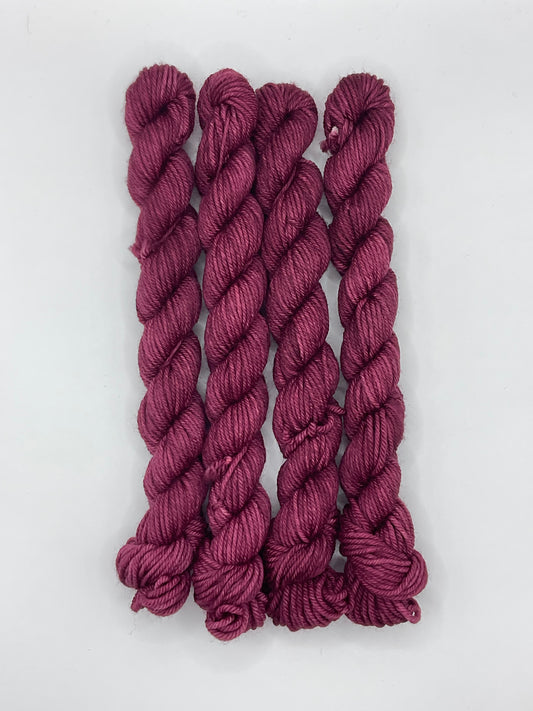 Mini DK Cranberry Skein