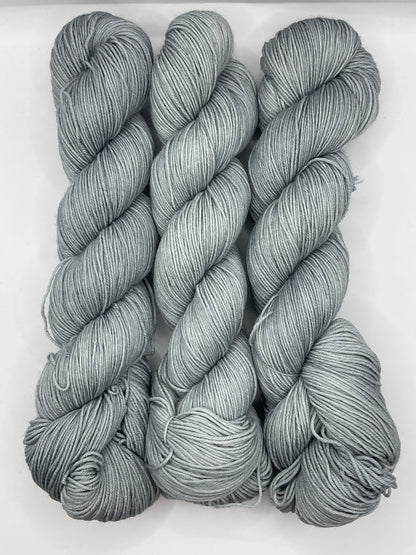 Silver Fingering Yarn