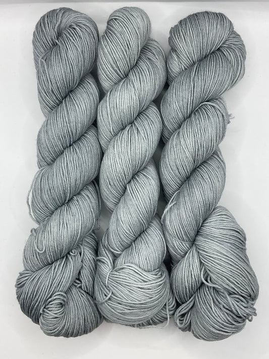 Silver Fingering Yarn