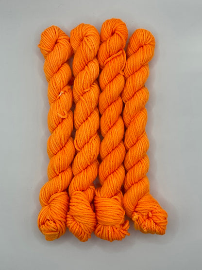 Mini DK Safety Vest Orange Skein