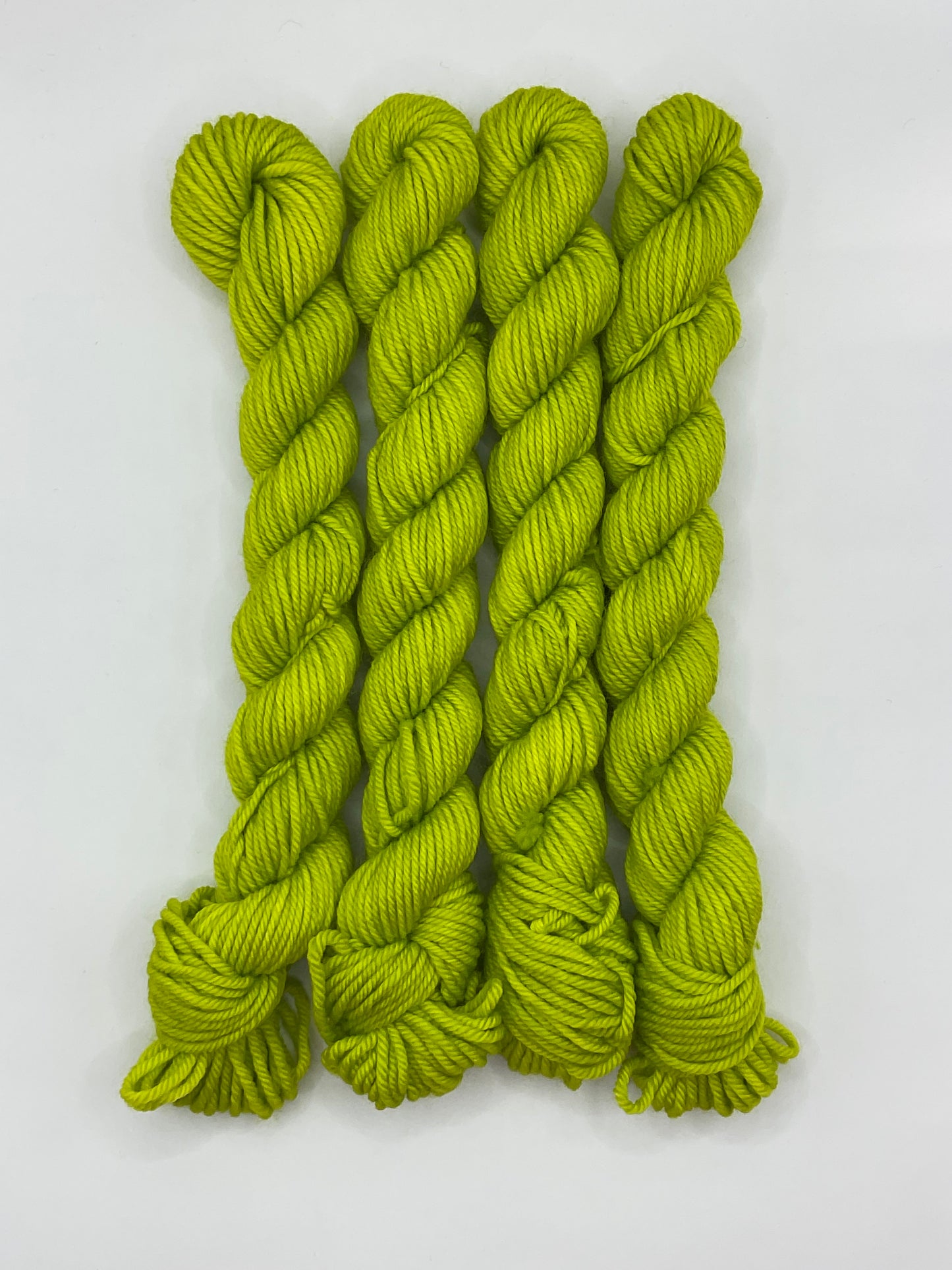 Mini DK Chartreuse Skein