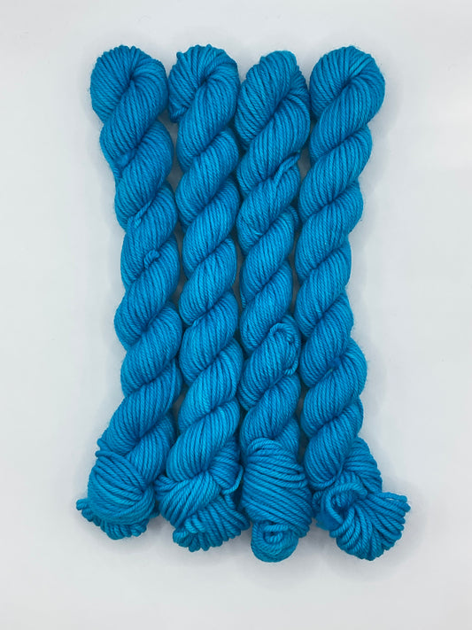 Mini DK Turquoise Skein