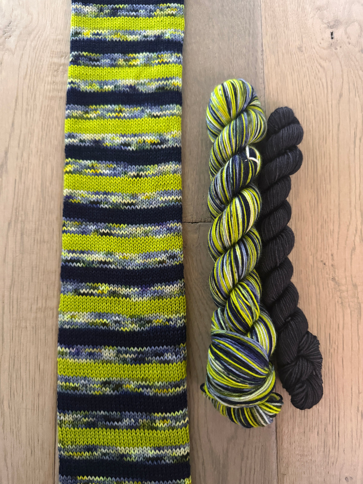 Halloween Block Party Self Striping Yarns