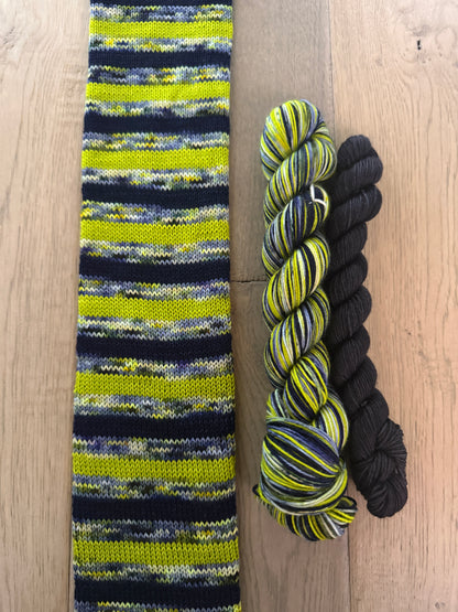 Halloween Block Party Self Striping Yarns