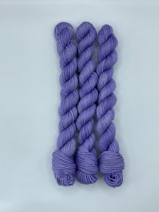 Mini Lilac Fingering Skein