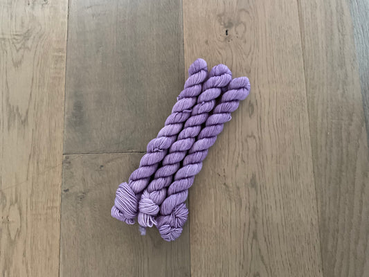 Mini Fingering Lavender Skein