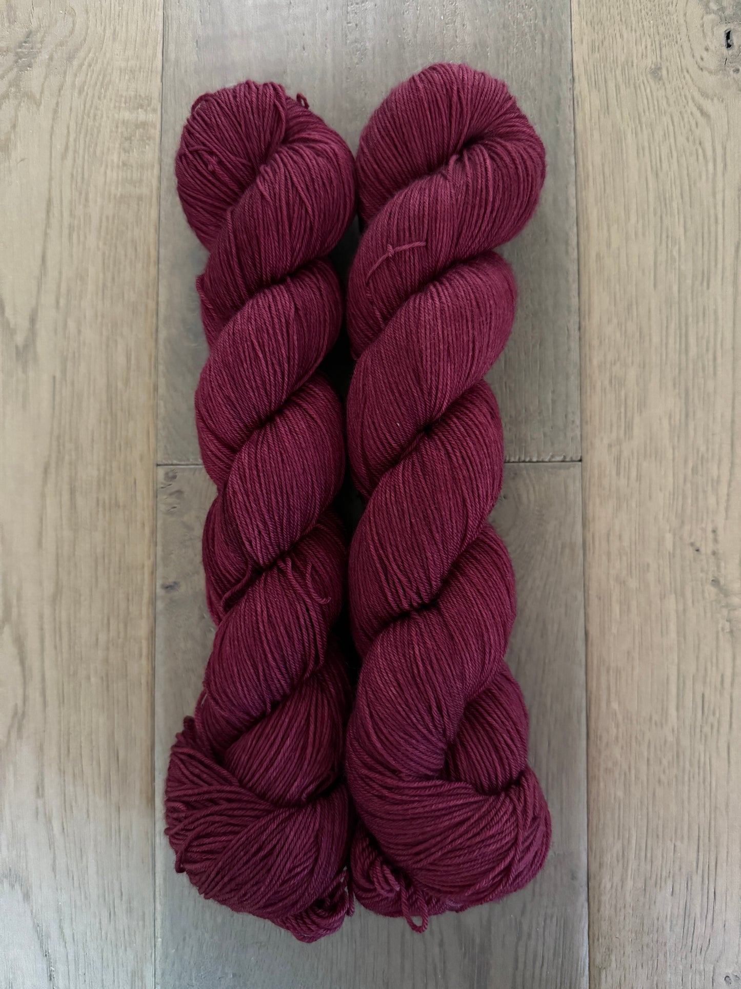 Cranberry Fingering Yarn