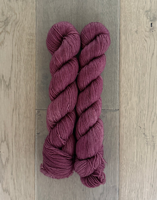 Antique Mauve Fingering Yarn