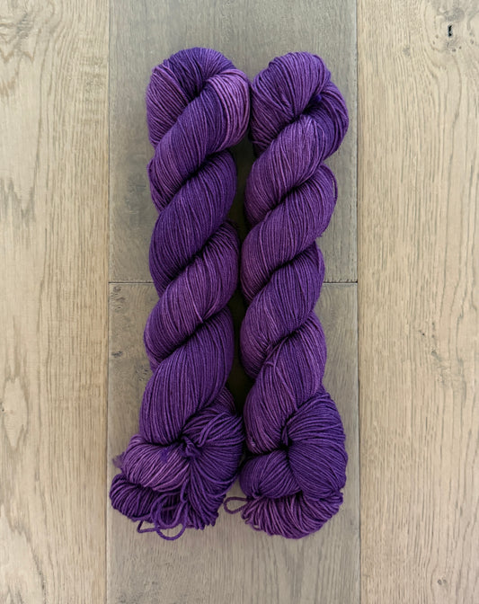 Purple Fingering Yarn