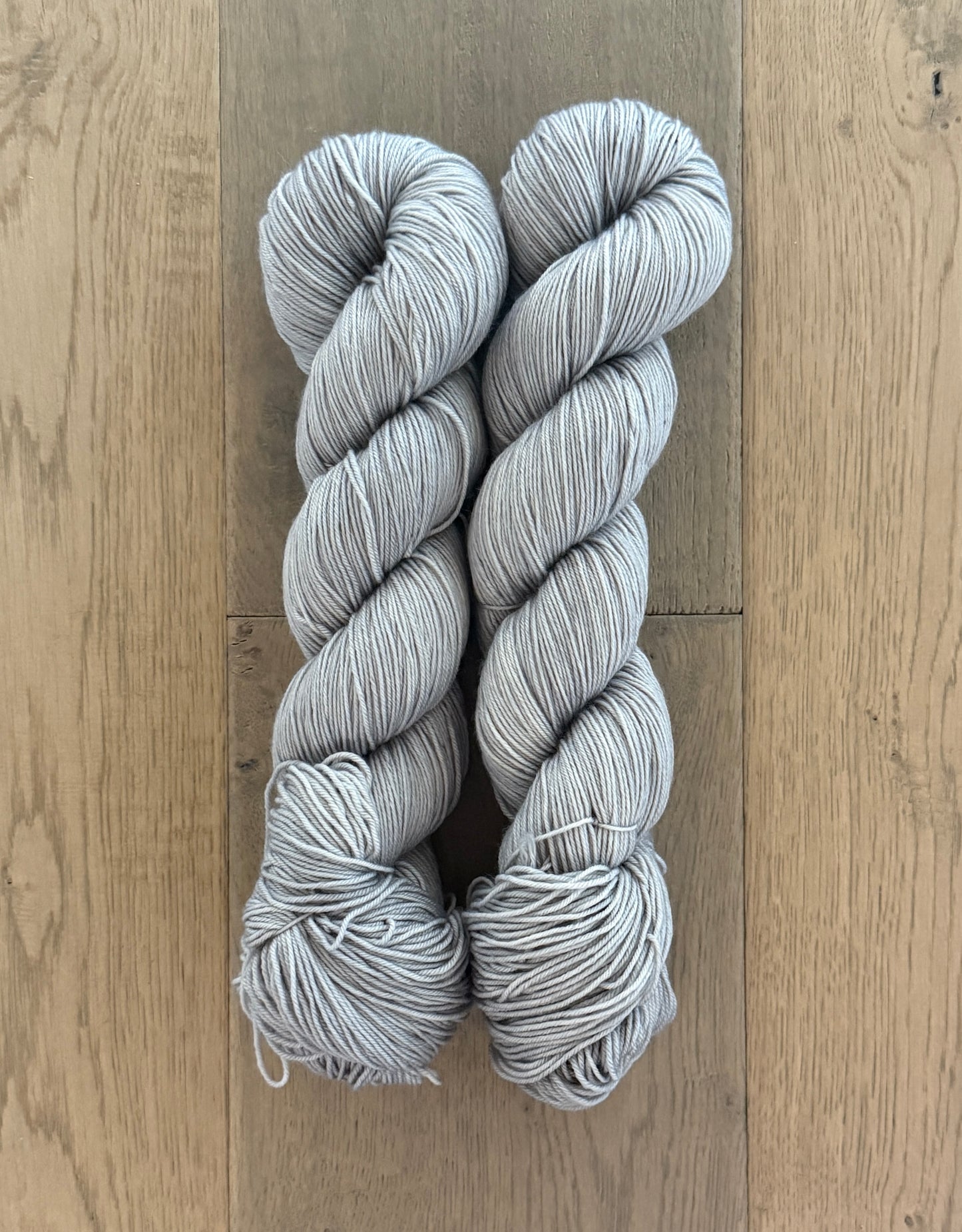 Silver Fingering Yarn