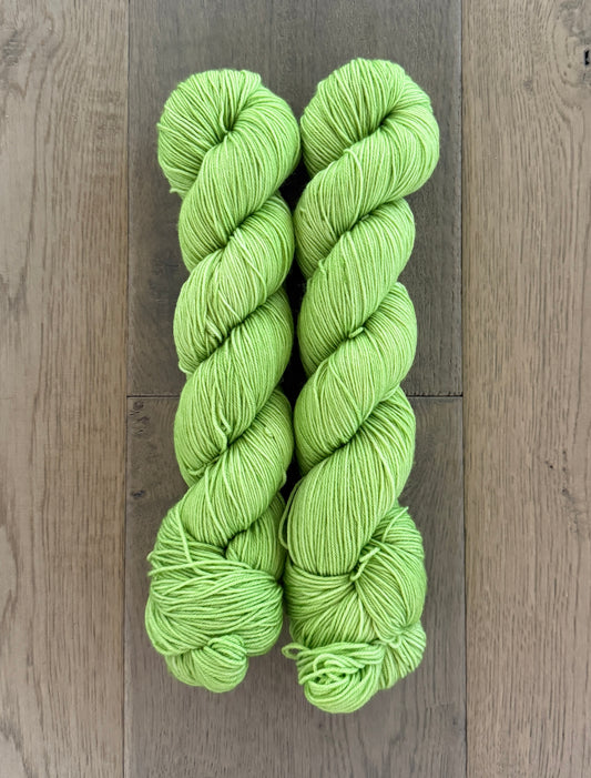 Spring Green Fingering Skein