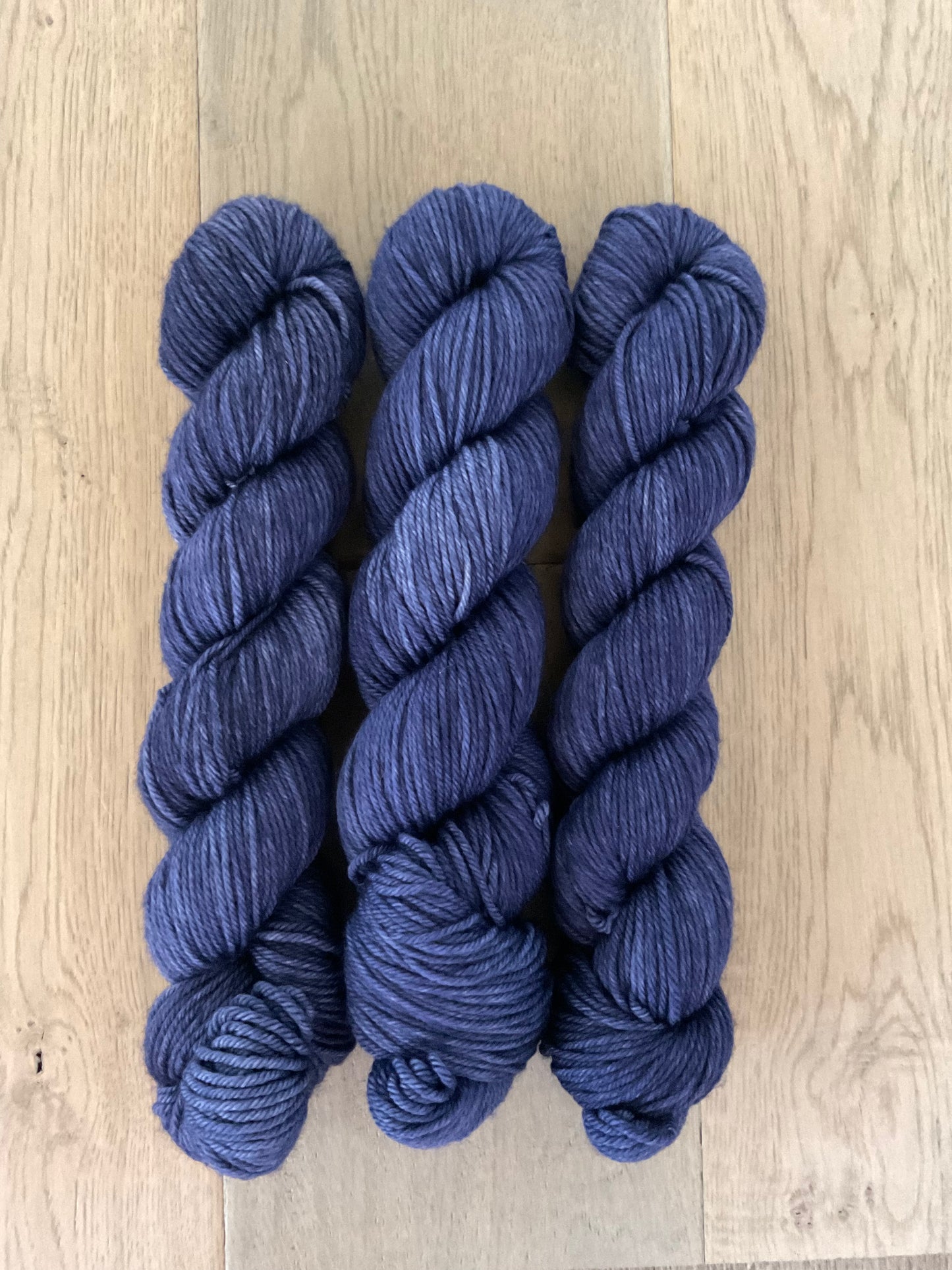 Worsted Navy Yarn