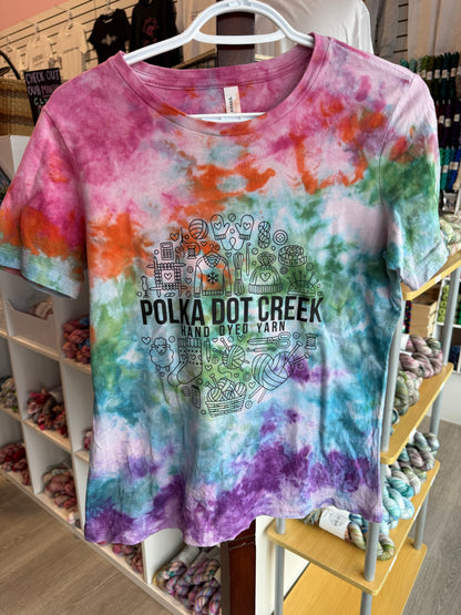Tye Dyed Logo T-shirts- Small