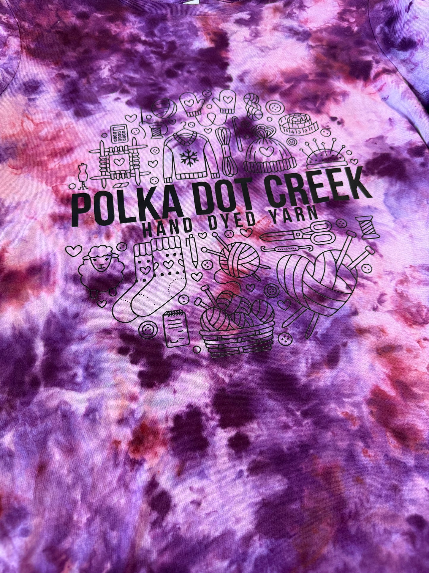 Tye Dyed Logo T-shirts- Small