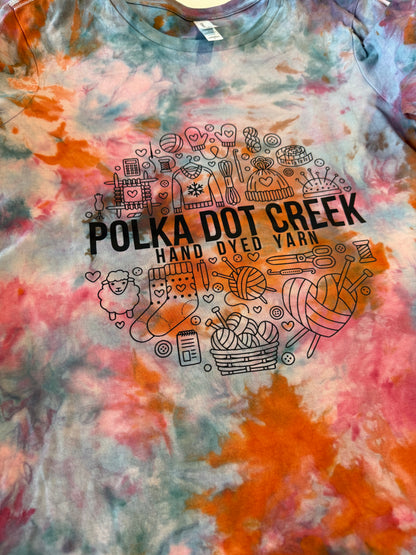 Tye Dyed Logo T-shirts- Small