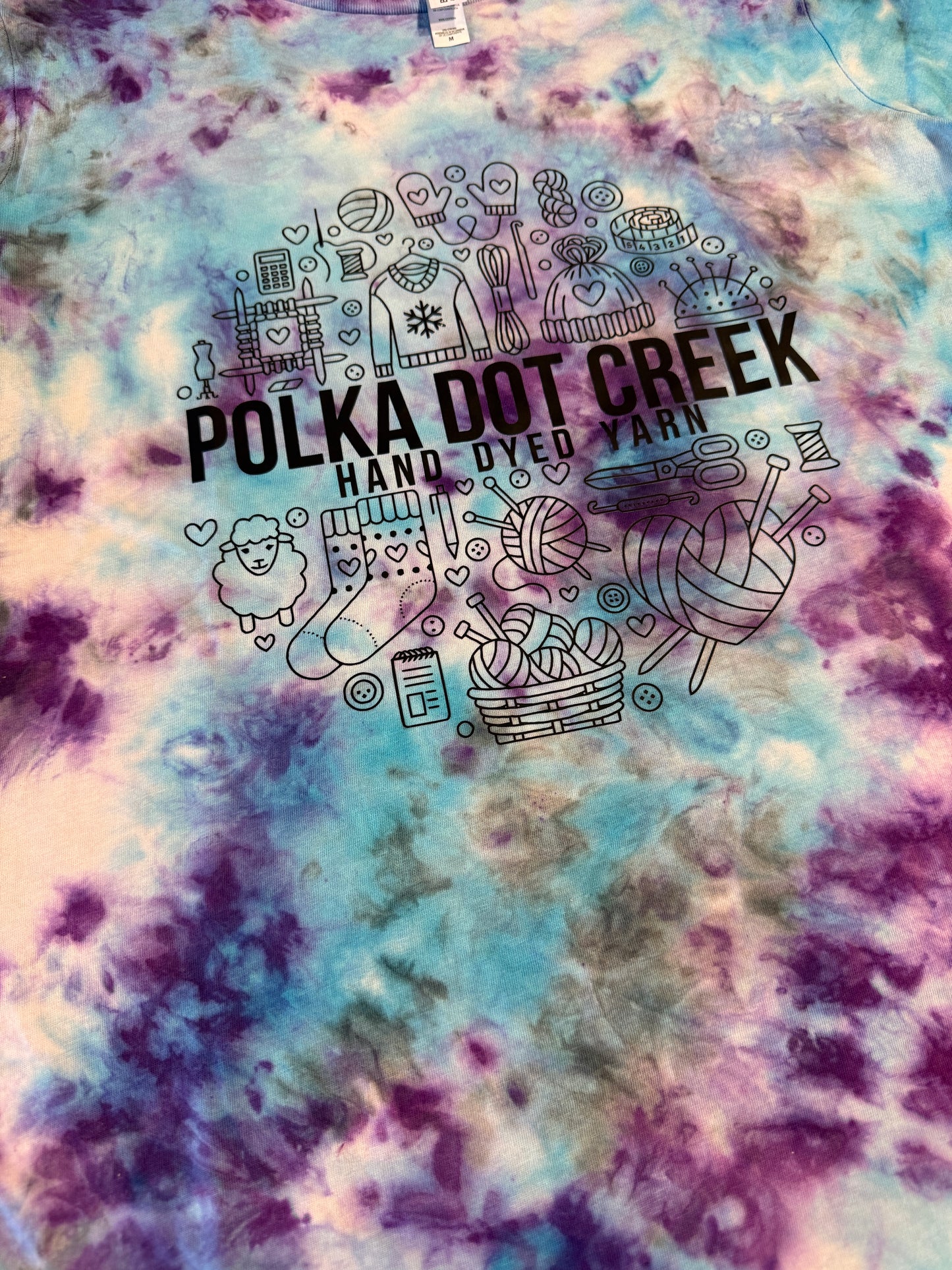 Tye Dyed Logo T-shirts- Medium