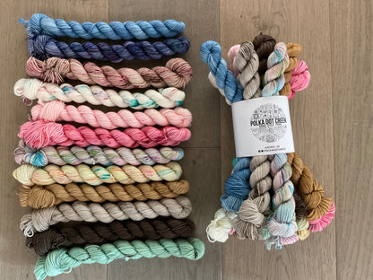 Ice Cream Yarn Bouquet (20g) with Ice cream progress keeper