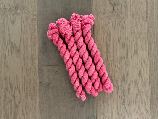 Mini Flamingo Fingering Skein