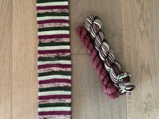 Banff Fingering Self-Striping Sock Set