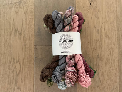 The Mountains are calling mini skein bundle