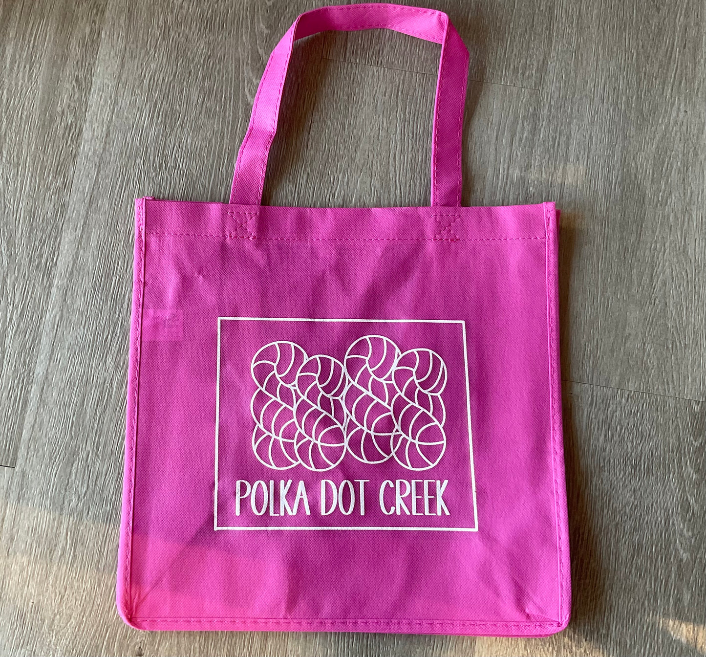 Polka Dot Creek Tote Bag