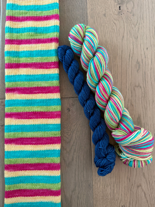 Diane's Self-Striping Sock Set Fingering
