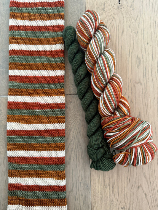 Olive's Self-Striping Sock Set Fingering