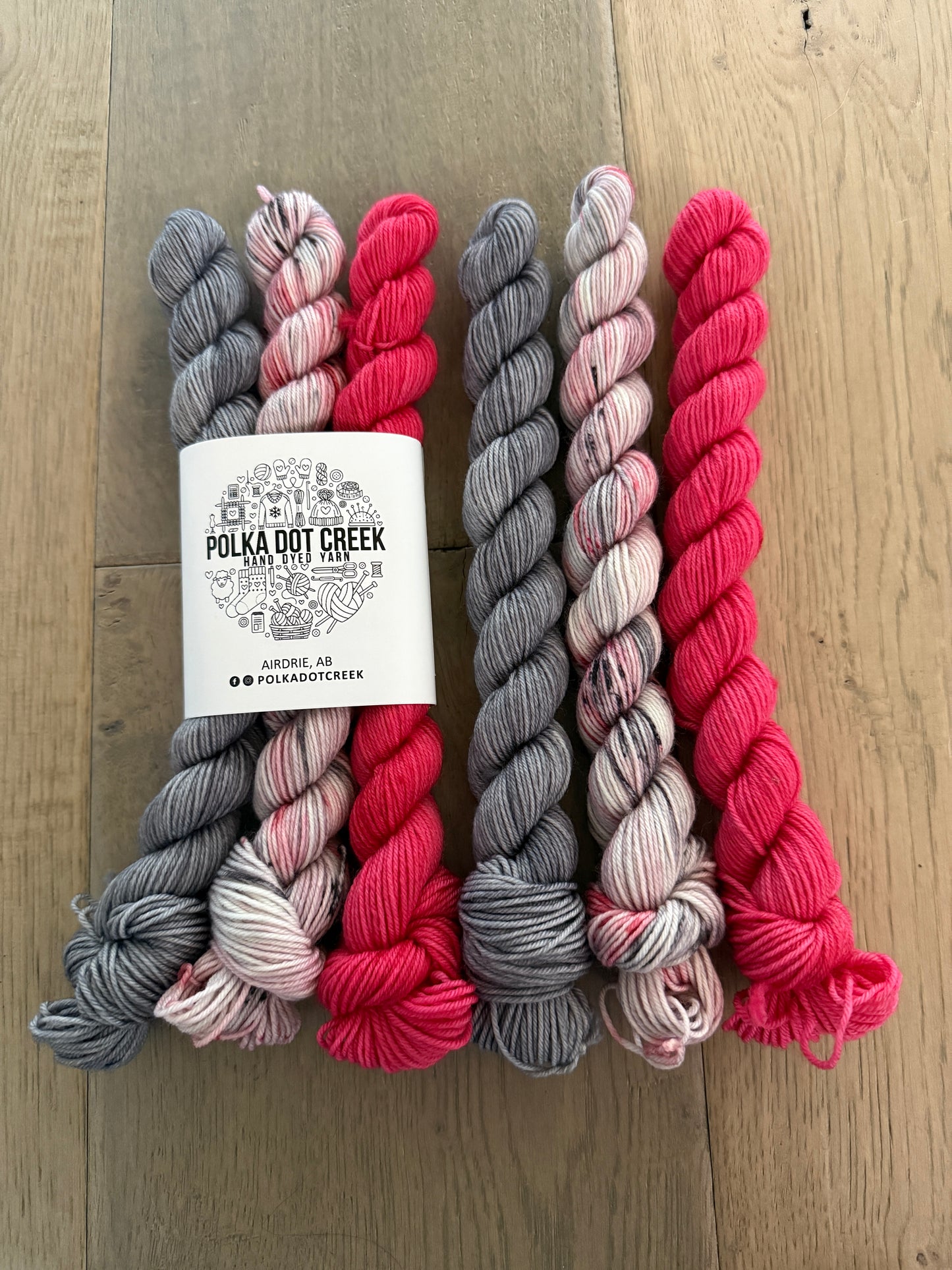 Canada Day Yarn Trios