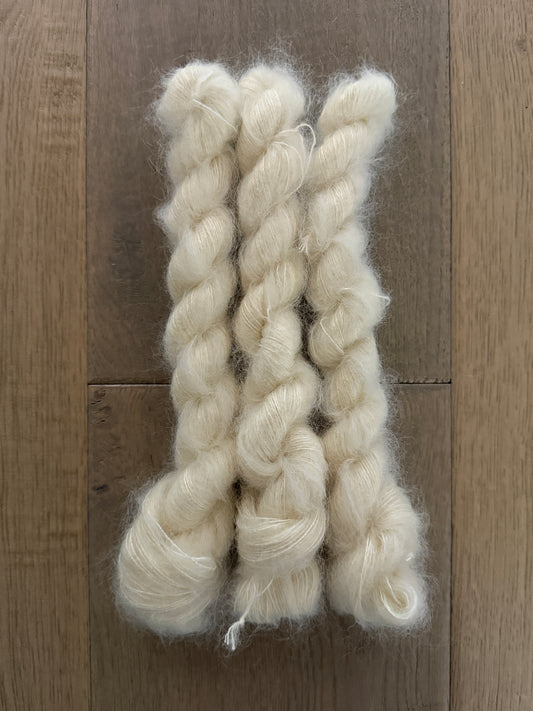 Mini Natural Mohair