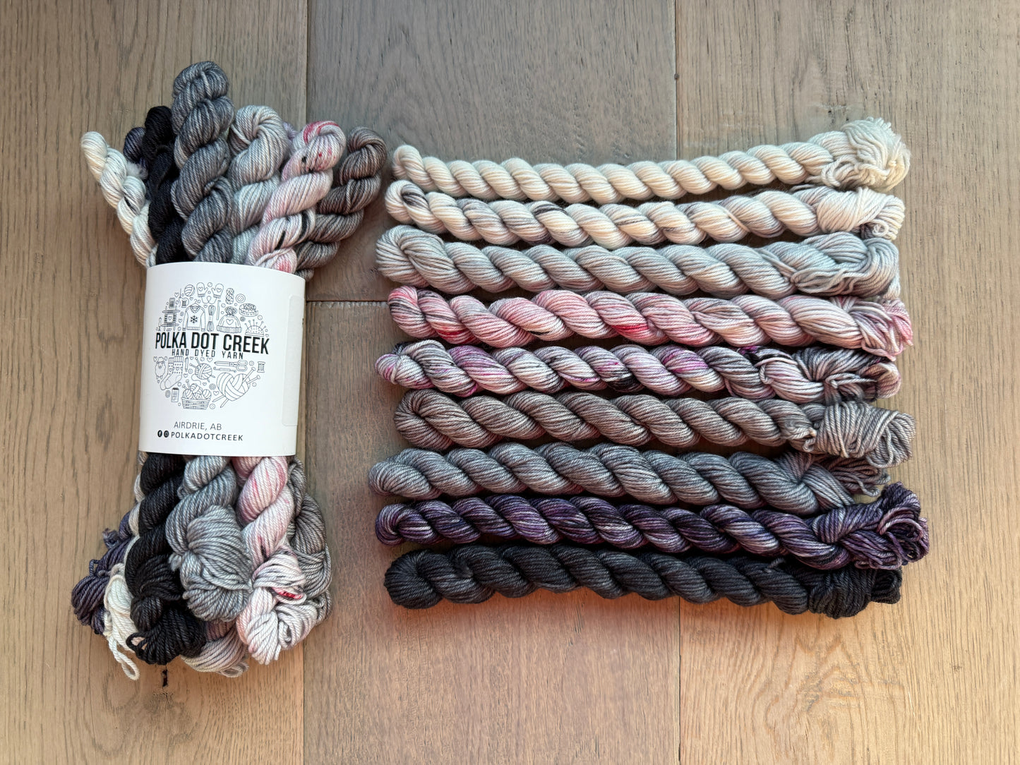 2024 Blanket Club individual color yarn bouquets