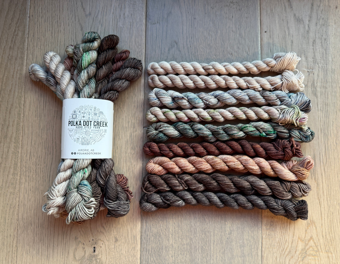 2024 Blanket Club individual color yarn bouquets