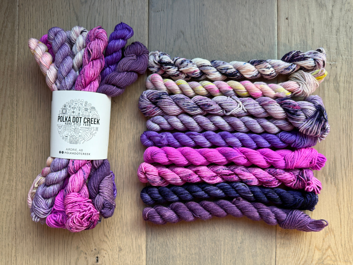 2024 Blanket Club individual color yarn bouquets