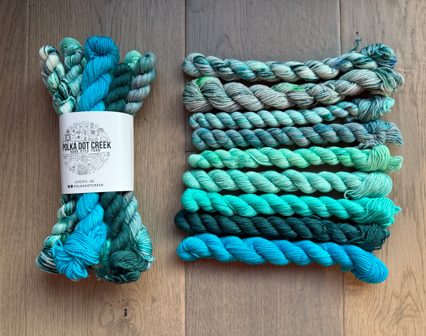 2024 Blanket Club individual color yarn bouquets