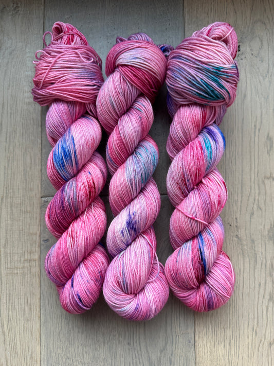Red Fingering Yarn